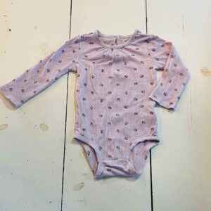 Carter's Long Sleeved Waffle Knit Onesie Size 24 Months
