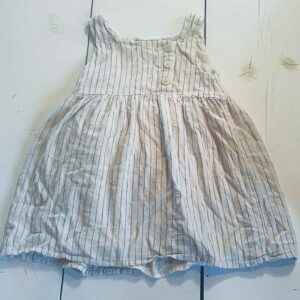 Zara Striped Sleeveless Dress Size 4/5