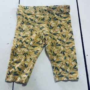 Floral capri length leggings size 9/12 months