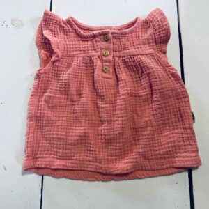Rabbit Bear Blouse Size 0/3 months