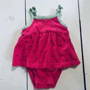 Carters Watermelon 3 month onesie outfit.