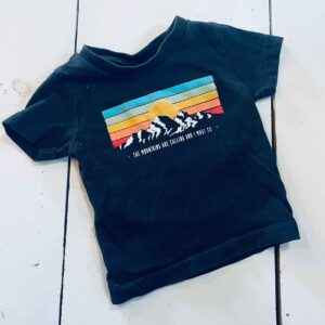Z/C Tee "The Mountains are Calling" Size 6 months