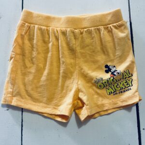 Zara Mickey Shorts 6/9 Months