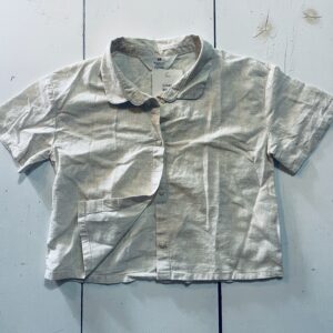 H&M Linen Top 8/9 NWT