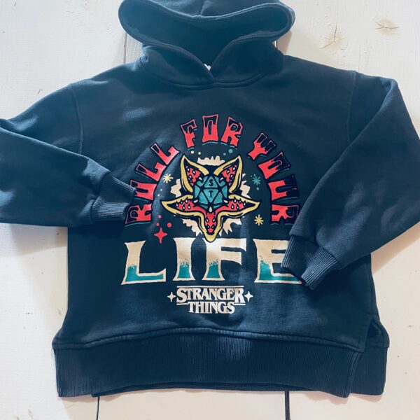 Zara 'Stranger Things' Hoodie Size 8/9